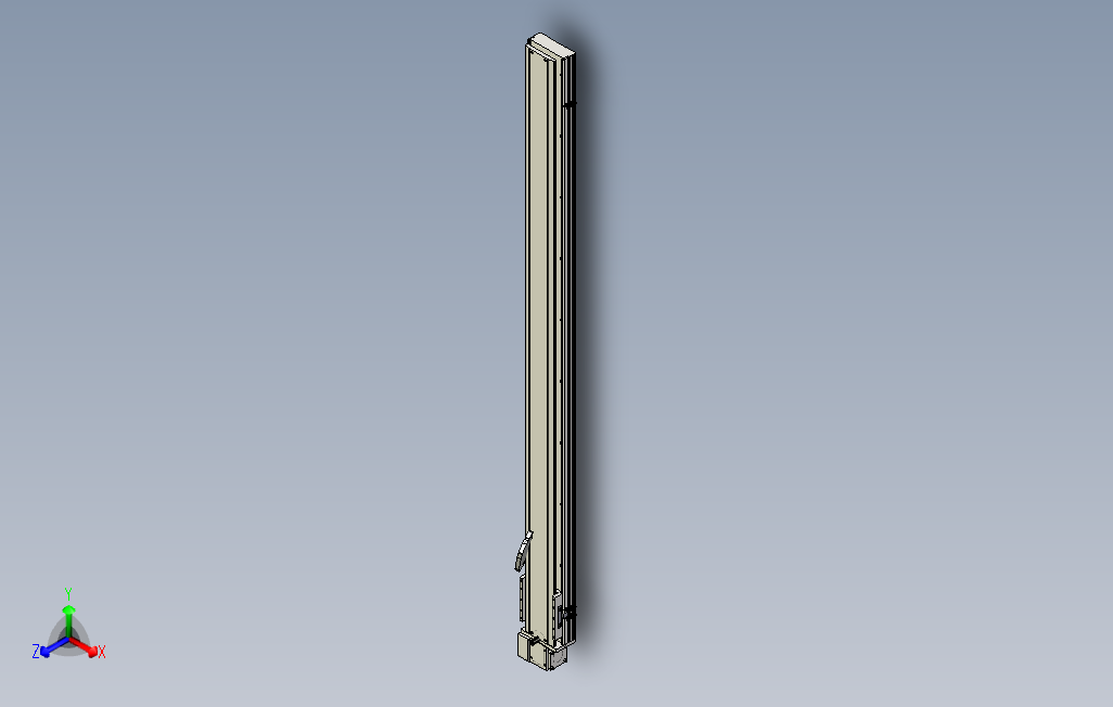 SYM14-LD-1650滚珠花健、支撑座、滚珠丝杠、交叉导轨、直线模组.stp