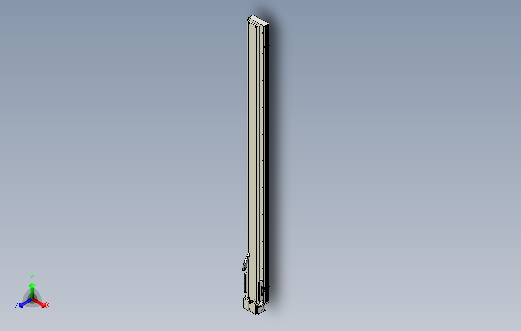 SYM14-LD-1800滚珠花健、支撑座、滚珠丝杠、交叉导轨、直线模组.stp