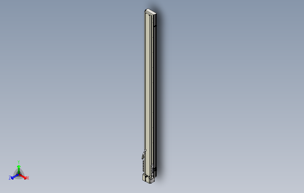 SYM14-LD-1900滚珠花健、支撑座、滚珠丝杠、交叉导轨、直线模组.stp
