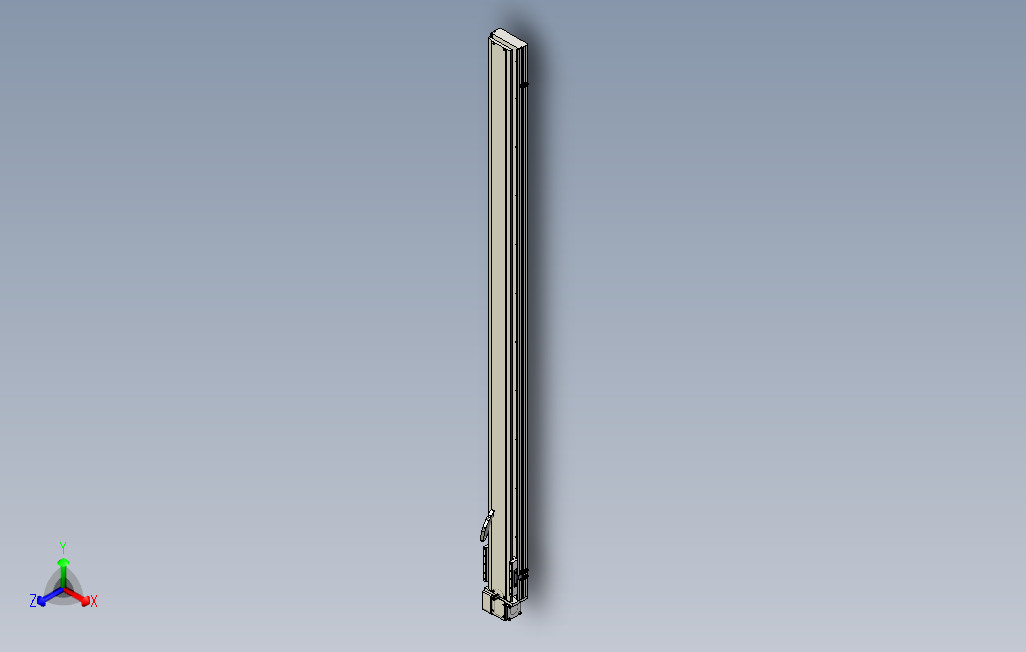 SYM14-LD-2000滚珠花健、支撑座、滚珠丝杠、交叉导轨、直线模组.stp