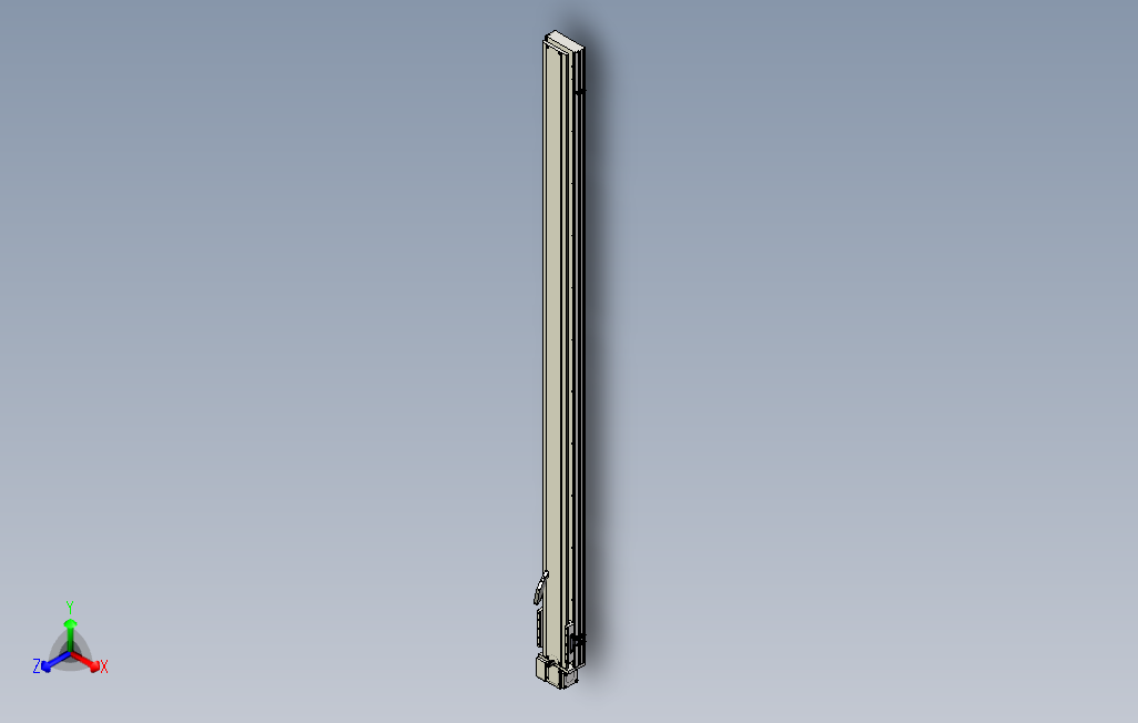 SYM14-LD-2100滚珠花健、支撑座、滚珠丝杠、交叉导轨、直线模组.stp