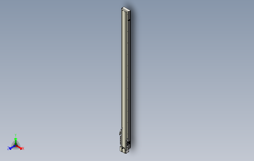 SYM14-LD-2150滚珠花健、支撑座、滚珠丝杠、交叉导轨、直线模组.stp