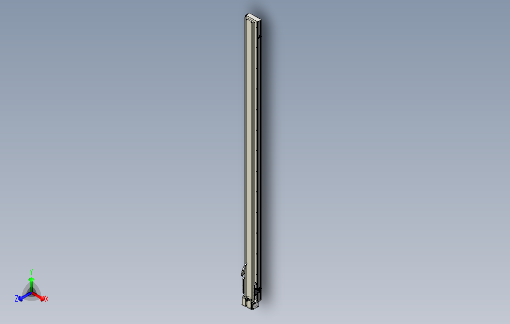 SYM14-LD-2450滚珠花健、支撑座、滚珠丝杠、交叉导轨、直线模组.stp