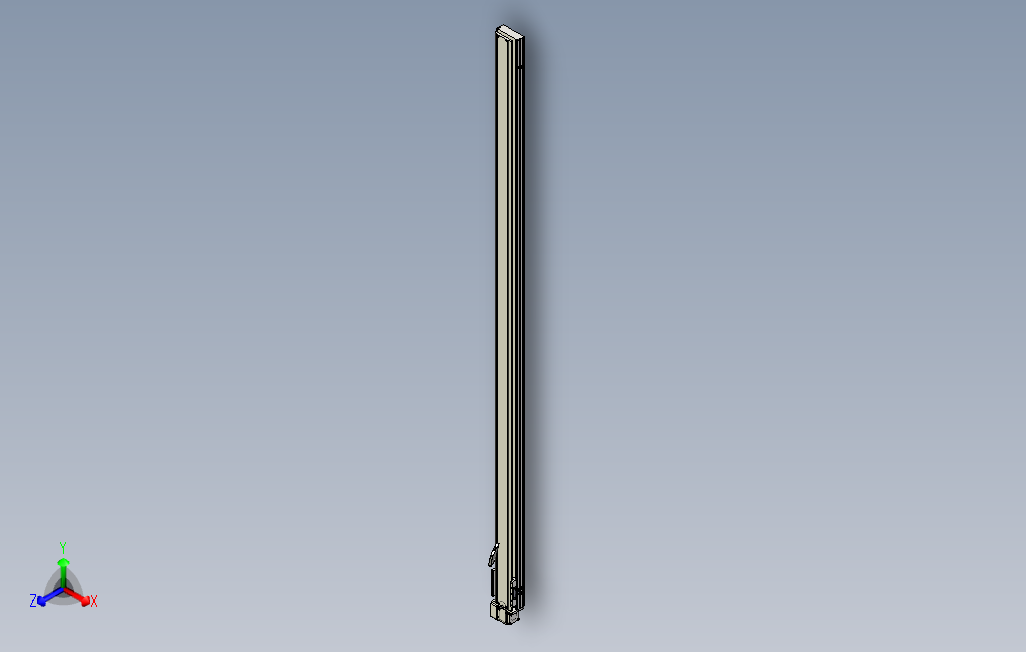 SYM14-LD-2900滚珠花健、支撑座、滚珠丝杠、交叉导轨、直线模组.stp