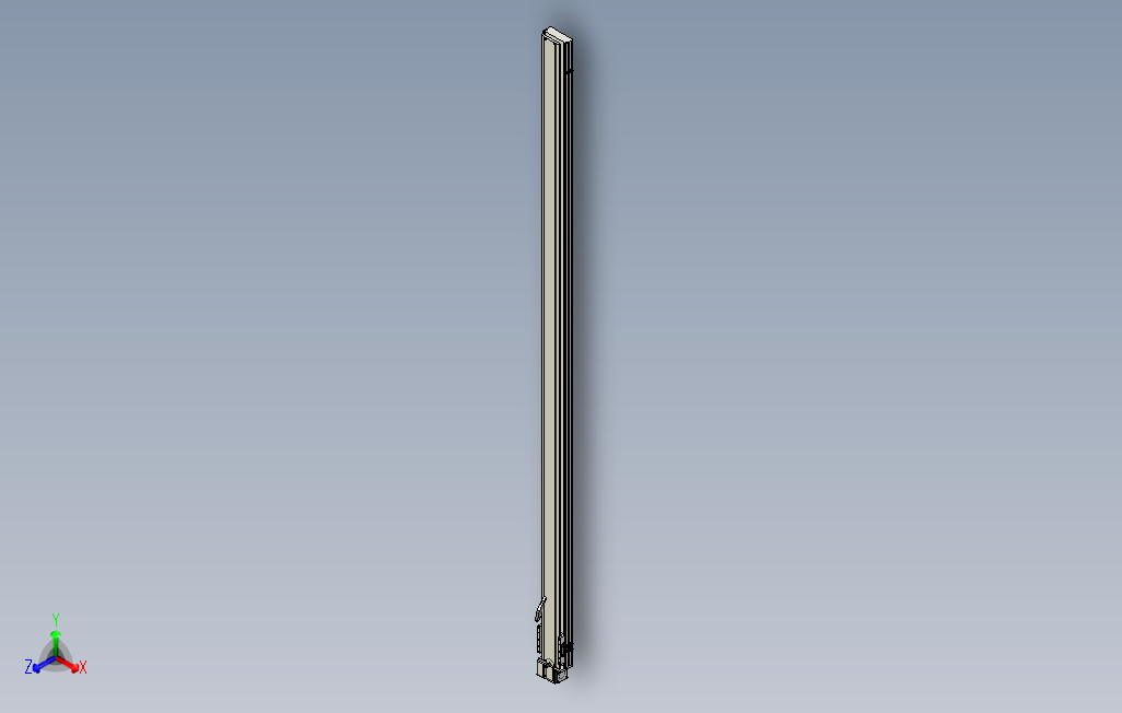 SYM14-LD-3000滚珠花健、支撑座、滚珠丝杠、交叉导轨、直线模组.stp