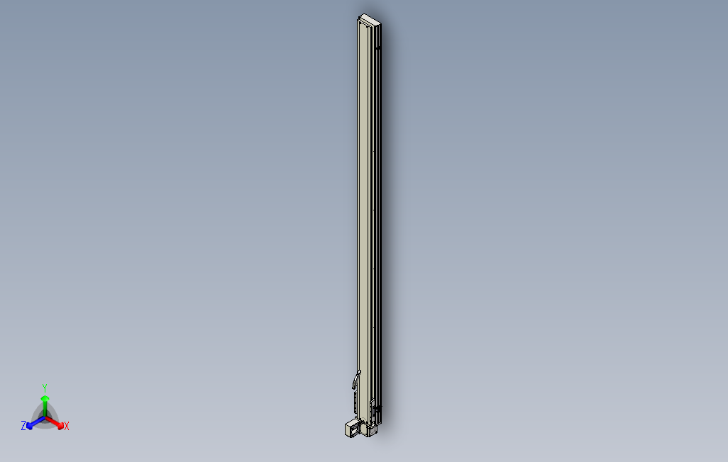 SYM14-LU-2450滚珠花健、支撑座、滚珠丝杠、交叉导轨、直线模组.stp