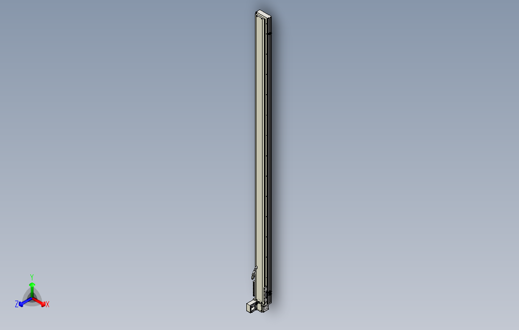 SYM14-LU-2550滚珠花健、支撑座、滚珠丝杠、交叉导轨、直线模组.stp