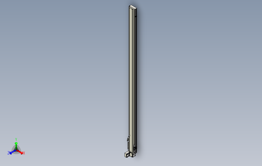 SYM14-LU-2650滚珠花健、支撑座、滚珠丝杠、交叉导轨、直线模组.stp