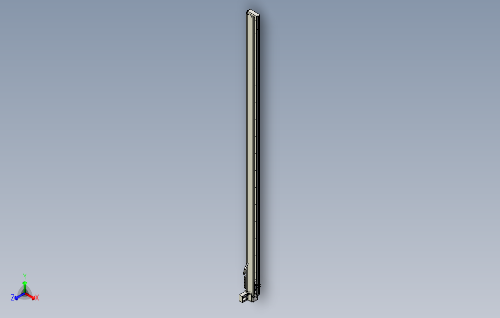 SYM14-LU-3000滚珠花健、支撑座、滚珠丝杠、交叉导轨、直线模组.stp