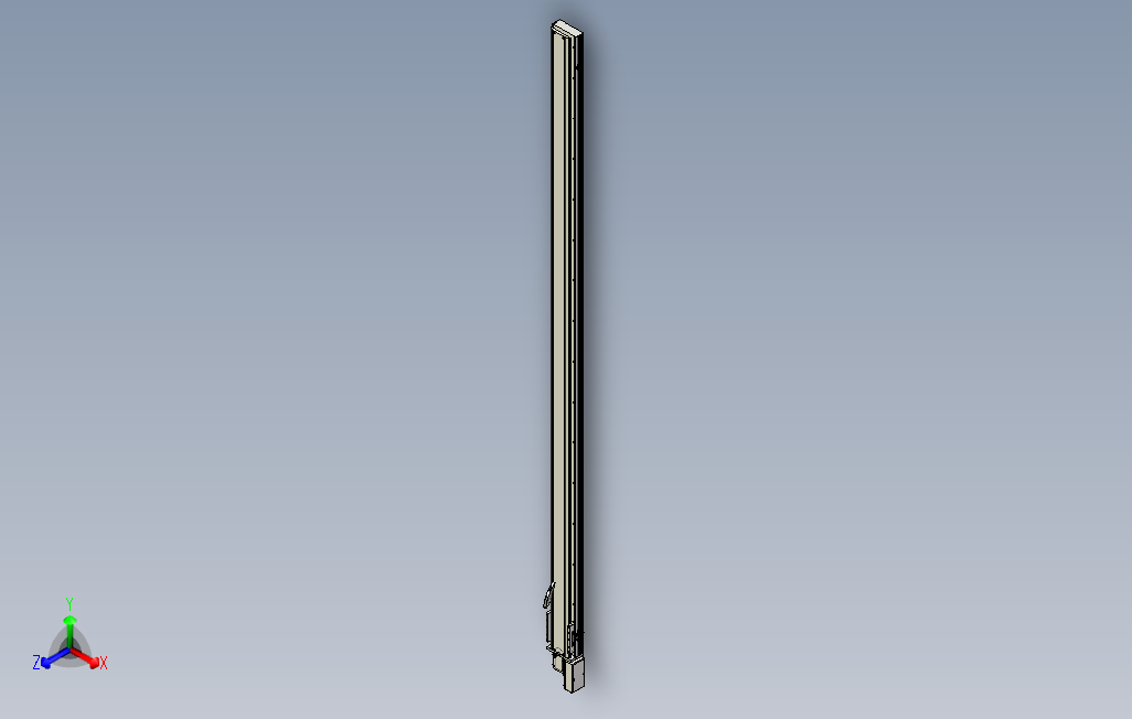 SYM14-R-2800滚珠花健、支撑座、滚珠丝杠、交叉导轨、直线模组.stp