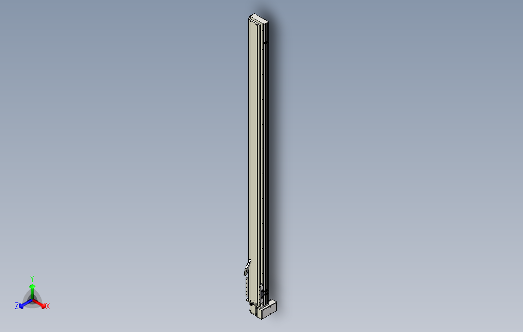 SYM14-RD-2000滚珠花健、支撑座、滚珠丝杠、交叉导轨、直线模组.stp