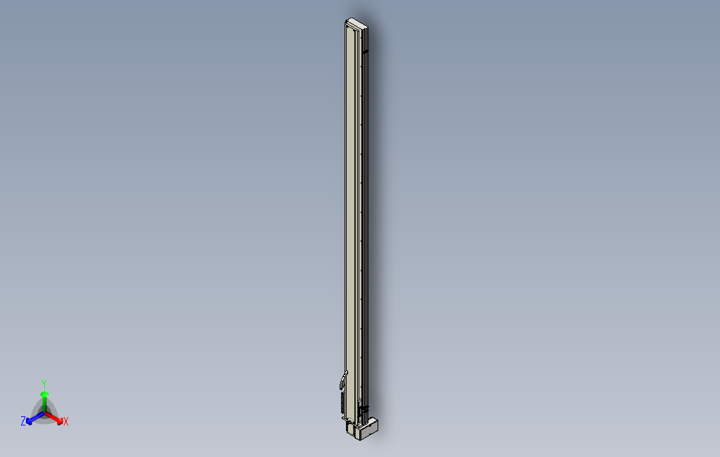 SYM14-RD-2450滚珠花健、支撑座、滚珠丝杠、交叉导轨、直线模组.stp