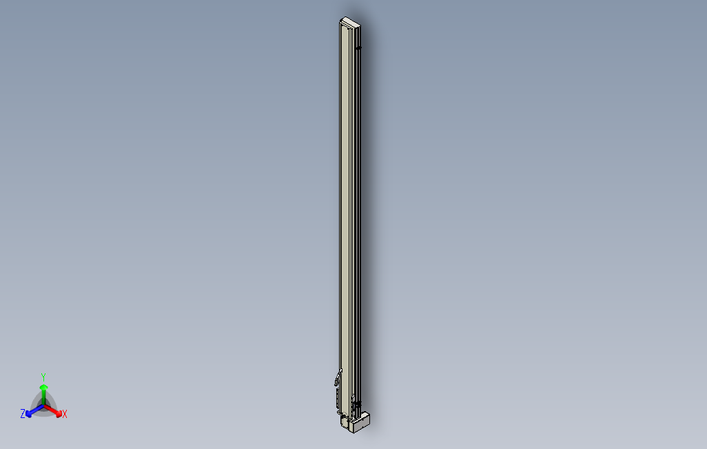 SYM14-RD-2650滚珠花健、支撑座、滚珠丝杠、交叉导轨、直线模组.stp