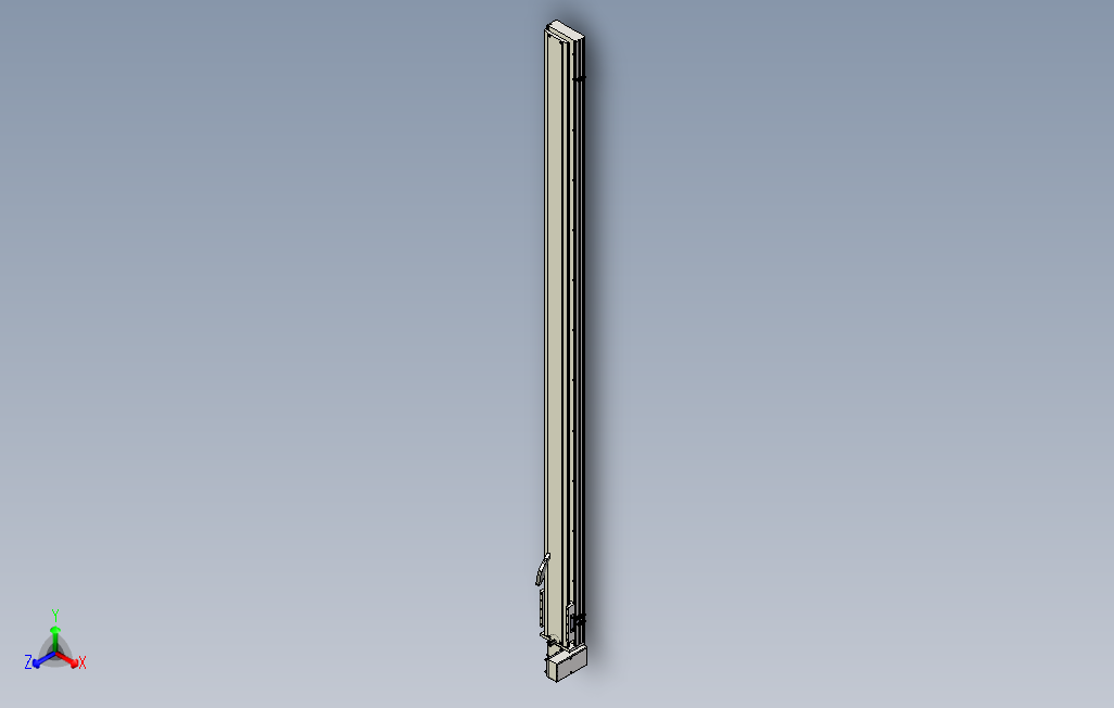 SYM14-RU-2150滚珠花健、支撑座、滚珠丝杠、交叉导轨、直线模组.stp