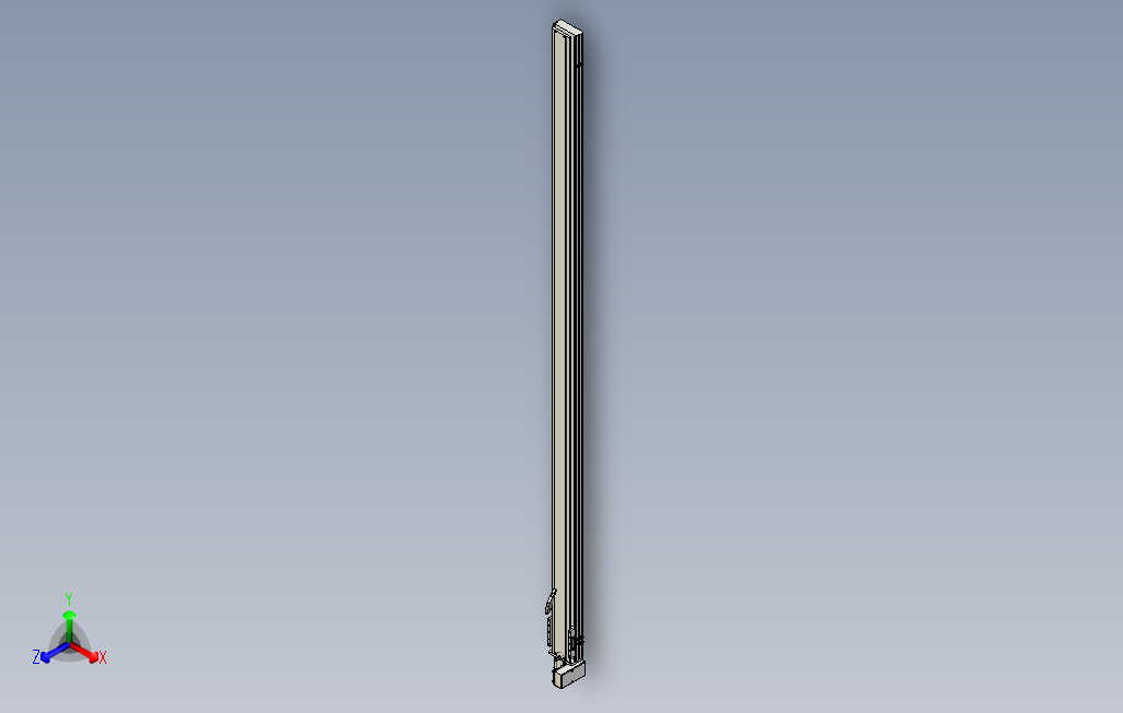 SYM14-RU-2950滚珠花健、支撑座、滚珠丝杠、交叉导轨、直线模组.stp