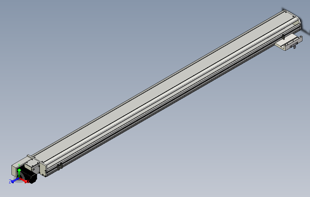 SYM17-2000-L滚珠花健、支撑座、滚珠丝杠、交叉导轨、直线模组.stp