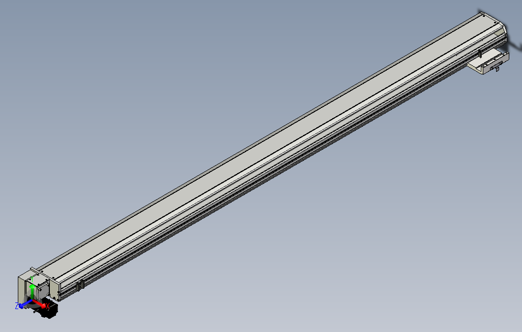 SYM17-2350-LD滚珠花健、支撑座、滚珠丝杠、交叉导轨、直线模组.stp