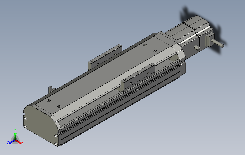 SYS12-BC-100-200W滚珠花健、支撑座、滚珠丝杠、交叉导轨、直线模组.STEP