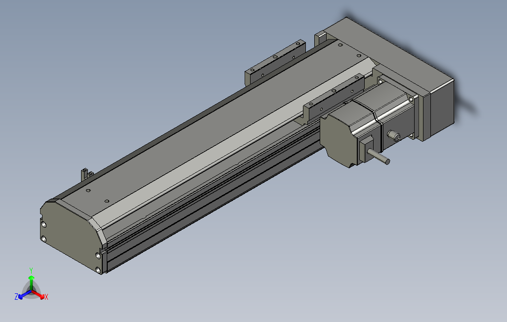 SYS12-BR-250-200W滚珠花健、支撑座、滚珠丝杠、交叉导轨、直线模组.STEP