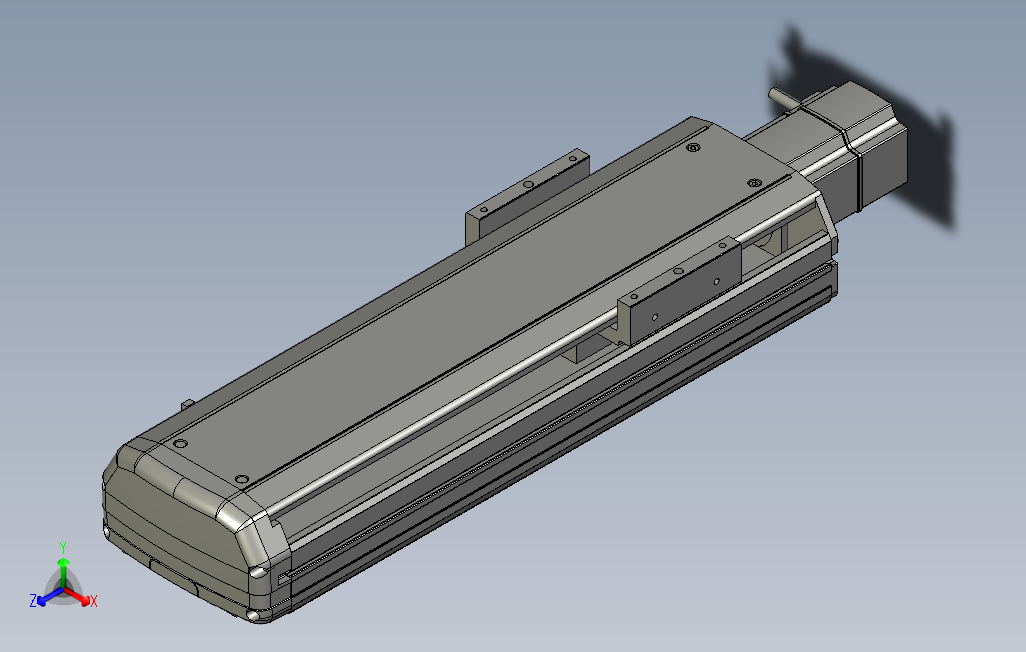 SYS13-200-BC-200W滚珠花健、支撑座、滚珠丝杠、交叉导轨、直线模组.stp