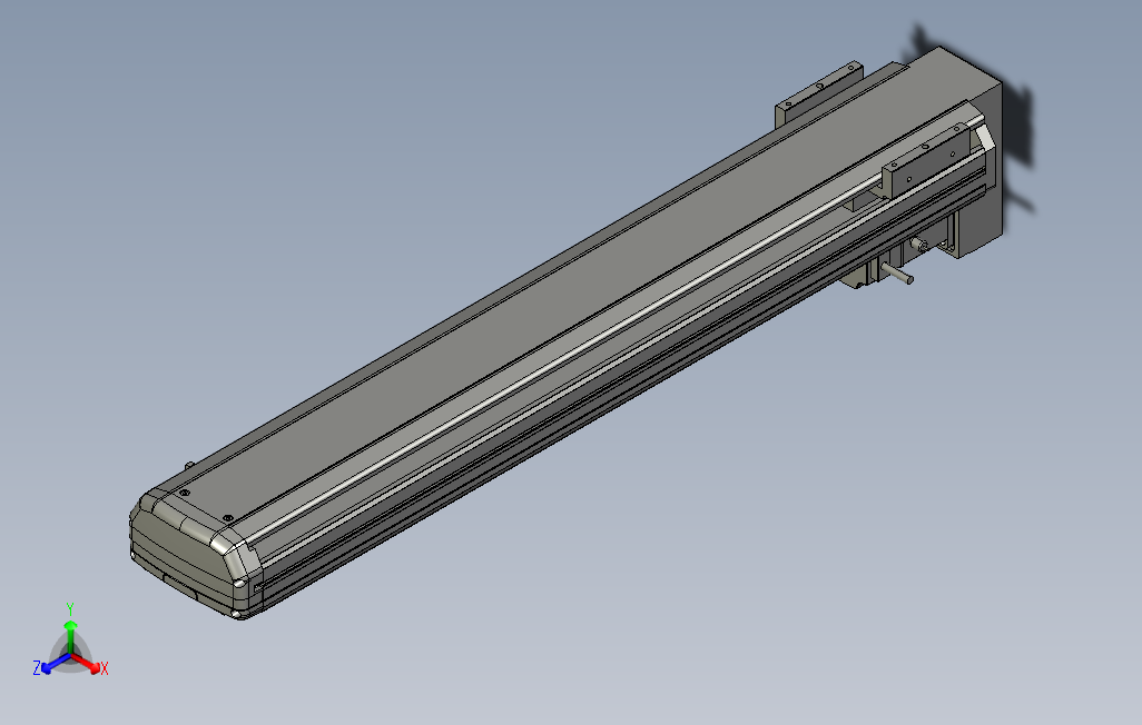 SYS13-700-BM-200W滚珠花健、支撑座、滚珠丝杠、交叉导轨、直线模组.stp