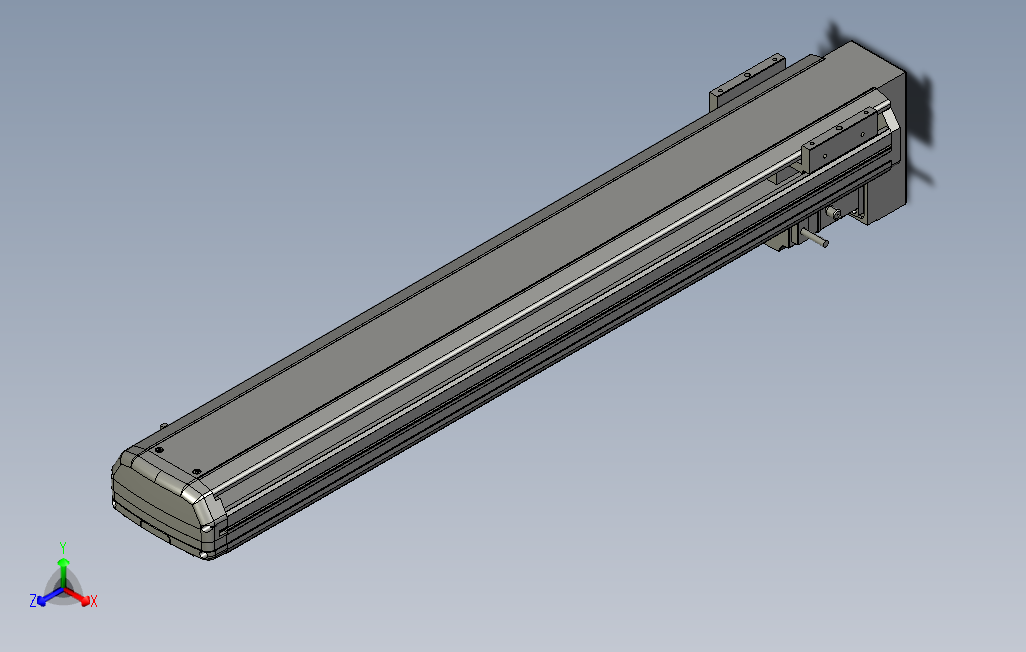 SYS13-750-BM-200W滚珠花健、支撑座、滚珠丝杠、交叉导轨、直线模组.stp