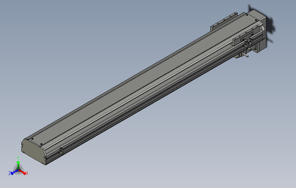 SYS14-1000-BM-200W滚珠花健、支撑座、滚珠丝杠、交叉导轨、直线模组.STEP