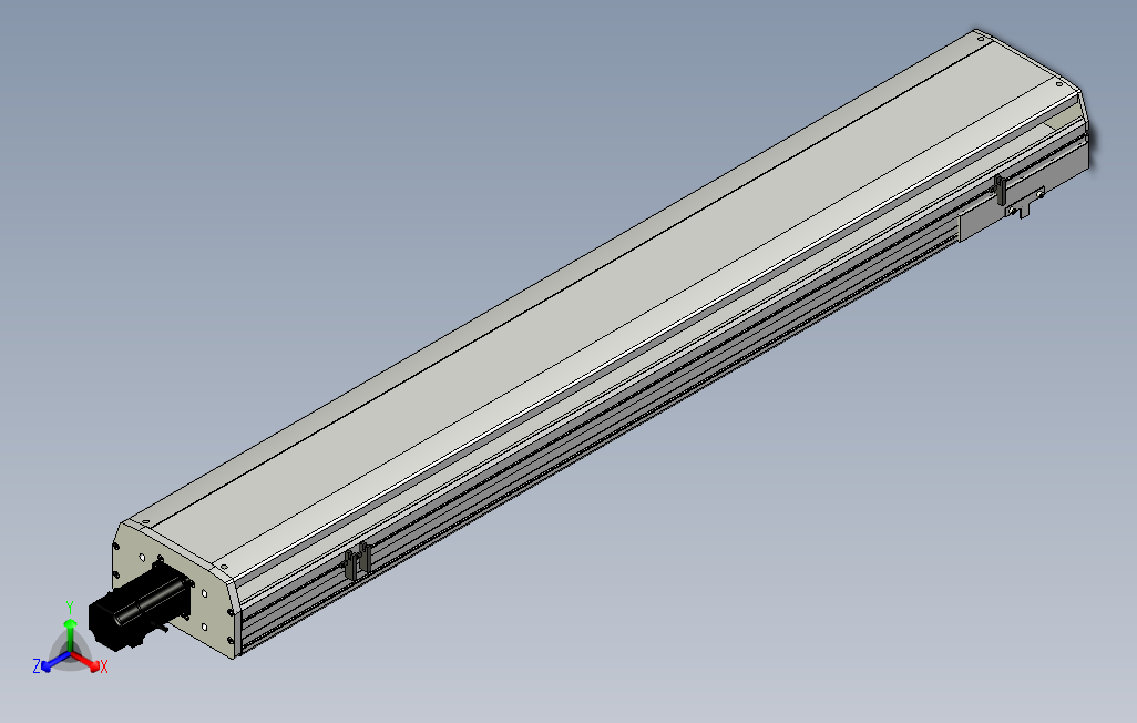 SYS22-1150-BC-400W滚珠花健、支撑座、滚珠丝杠、交叉导轨、直线模组.stp