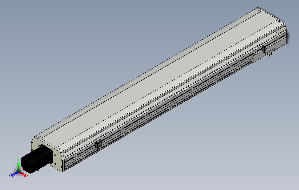 SYS22-1150-BC-750W滚珠花健、支撑座、滚珠丝杠、交叉导轨、直线模组.stp