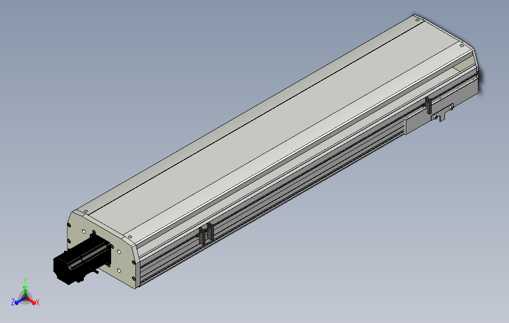 SYS22-700-BC-400W滚珠花健、支撑座、滚珠丝杠、交叉导轨、直线模组.stp