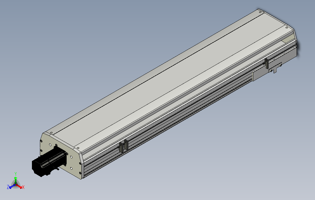 SYS22-750-BC-400W滚珠花健、支撑座、滚珠丝杠、交叉导轨、直线模组.stp