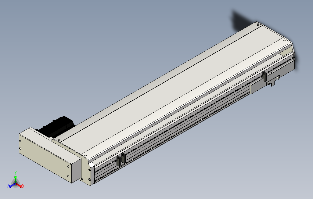 SYS22-750-BR-750W滚珠花健、支撑座、滚珠丝杠、交叉导轨、直线模组.stp