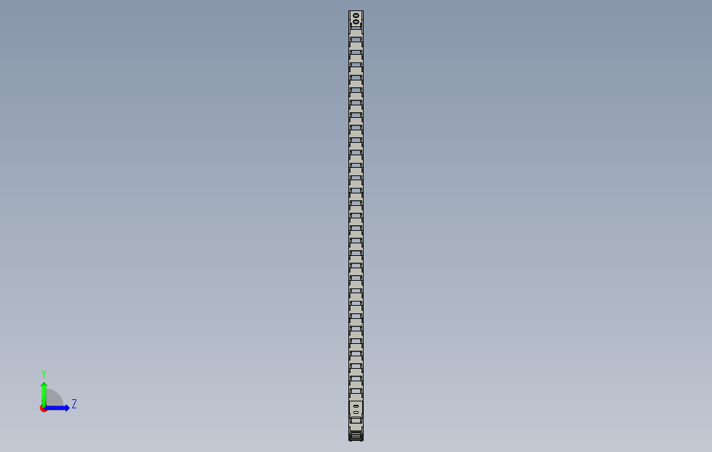 twb10-c15-r18-35_asm拖链-微型10系列桥式不可打开型.stp 左侧视图