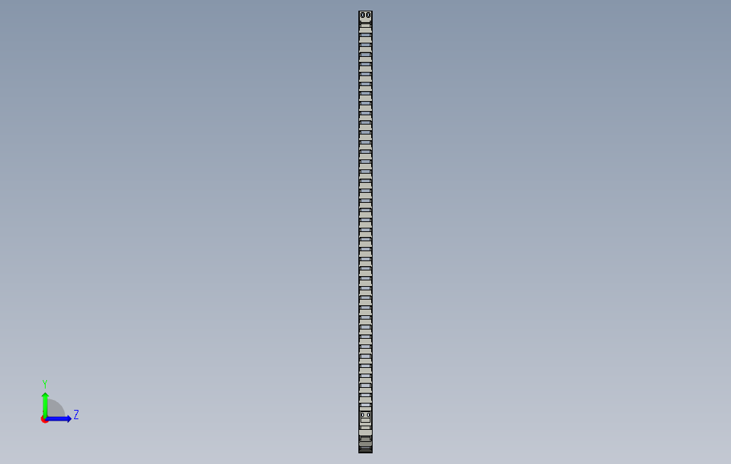 twc15-c20-r38-48_asm拖链-15系列不可打开型.stp 左侧视图
