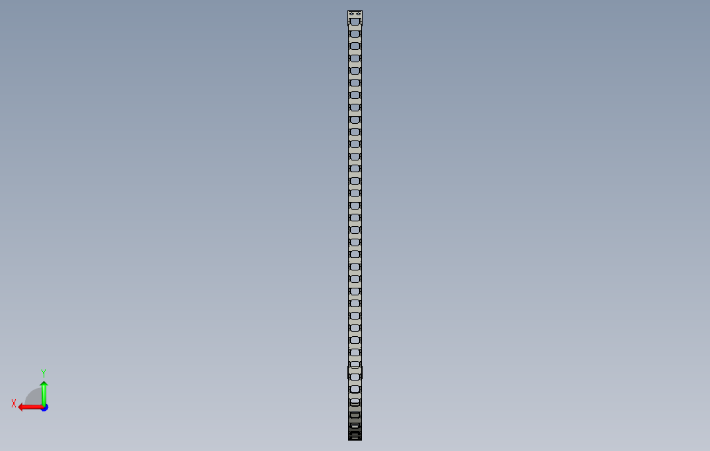 twh25-c38-r200-44_asm拖链-25系列桥式两侧打开型.stp 背面视图