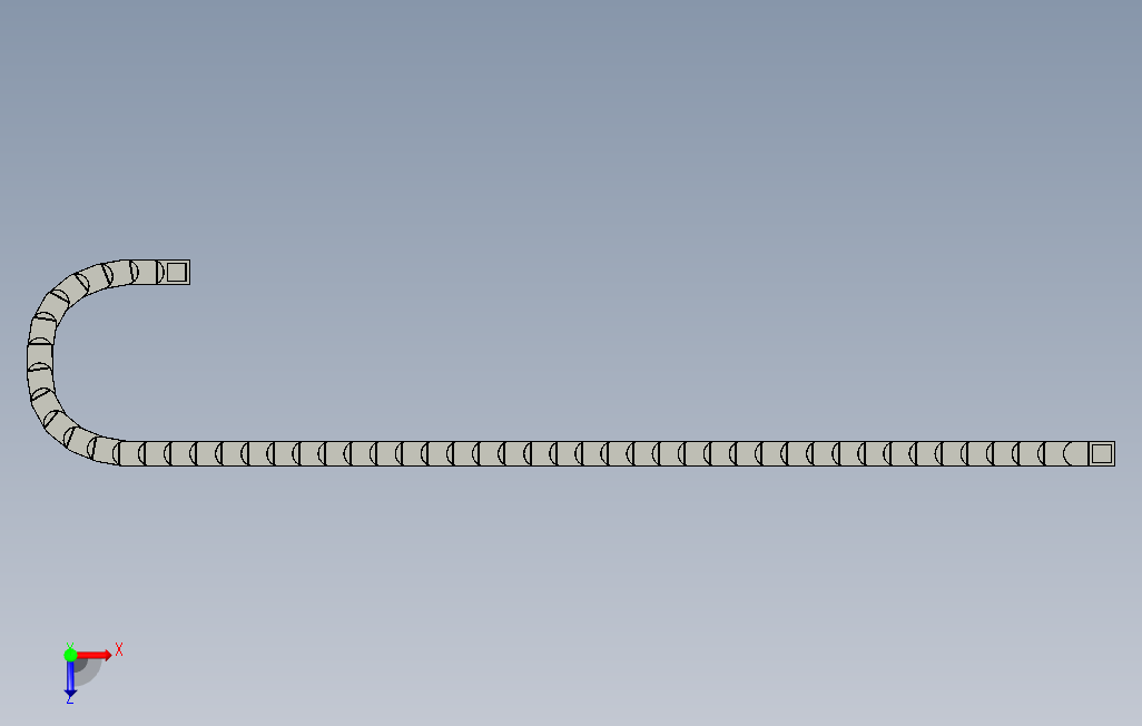 twr35c75r20049_asm拖链35系列桥式两侧打开型.stp_STEP_模型图纸下载 懒石网