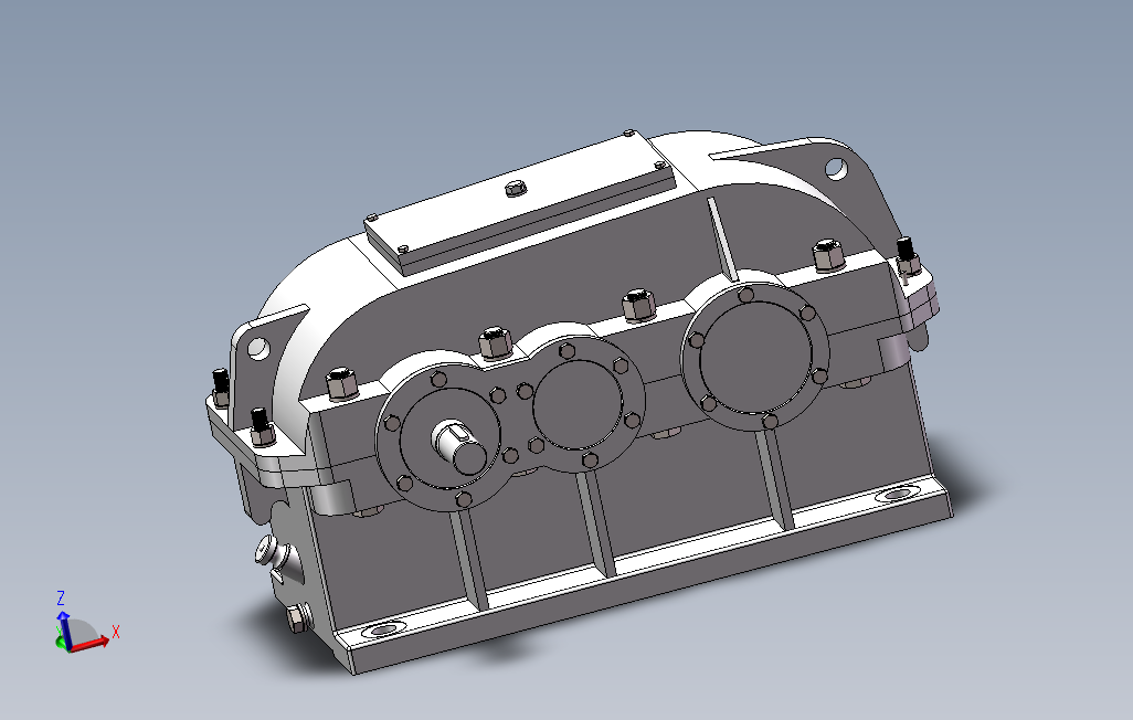 二级圆柱齿轮减速器