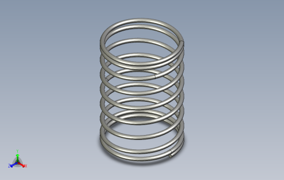 压缩弹簧-弹簧常数0.05至0.501.stp