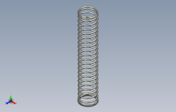 压缩弹簧-弹簧常数0.05至0.50100.stp