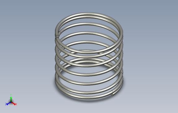 压缩弹簧-弹簧常数0.05至0.50102.stp