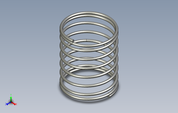 压缩弹簧-弹簧常数0.05至0.50103.stp