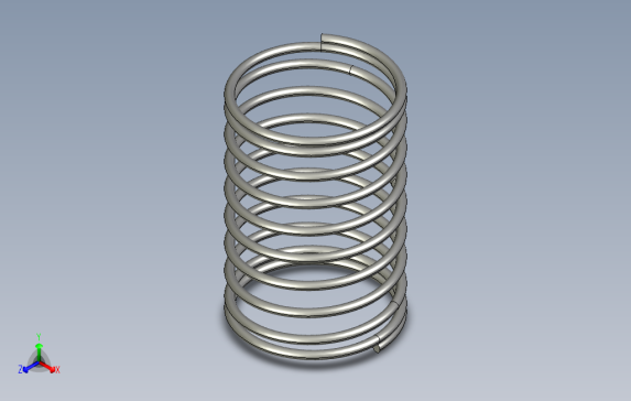 压缩弹簧-弹簧常数0.05至0.50104.stp
