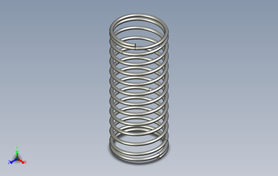 压缩弹簧-弹簧常数0.05至0.50107.stp
