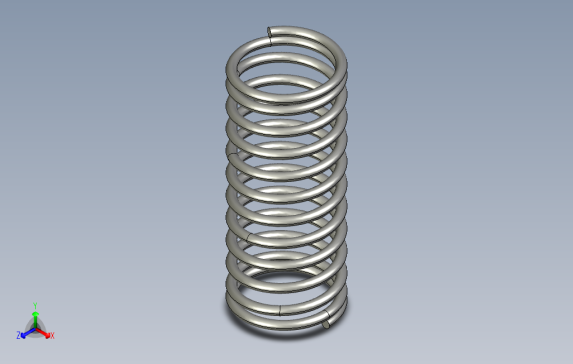 压缩弹簧-弹簧常数0.05至0.508.stp
