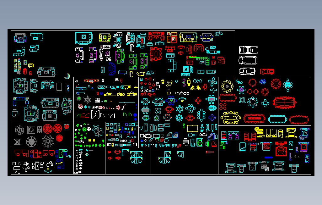 室内平面图块.dwg