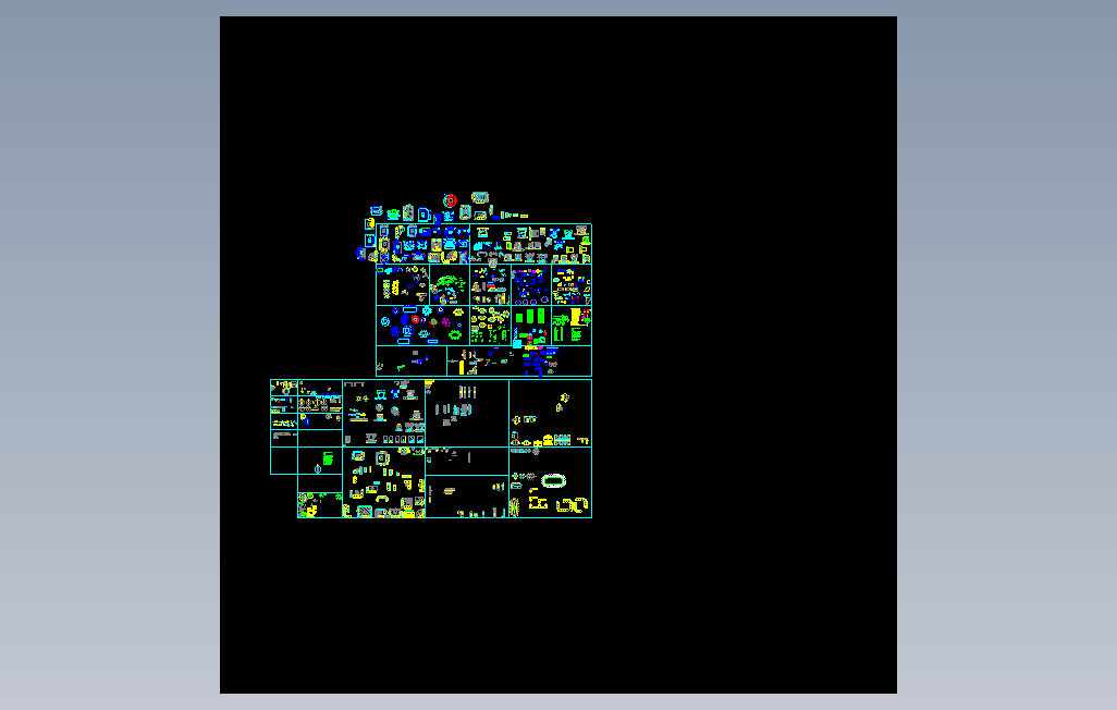 极品室内平面图库.dwg