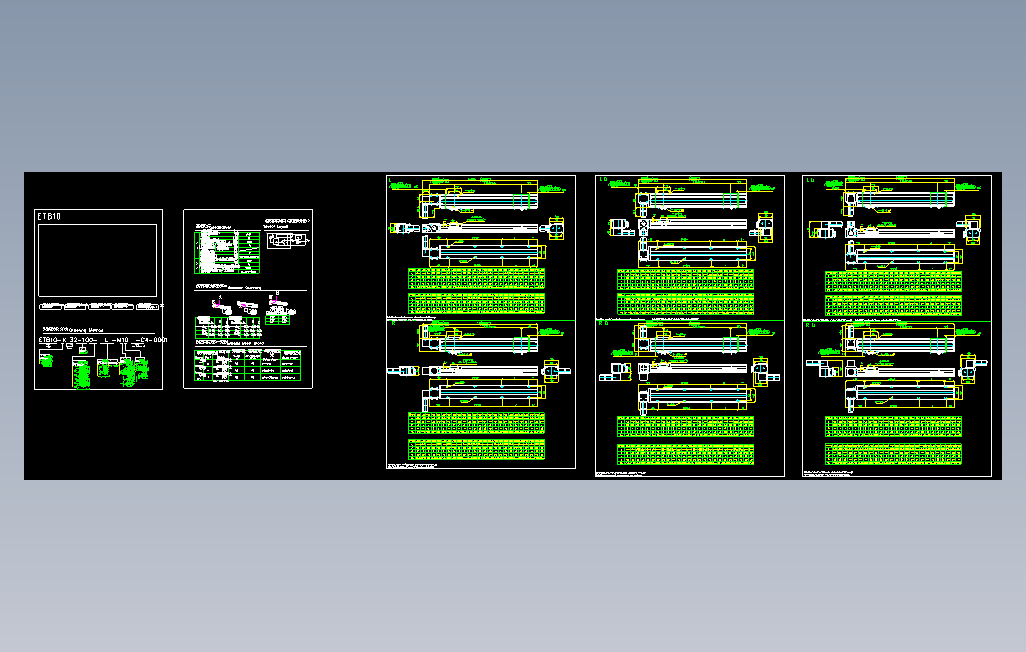 目錄-ETB10系列直线模组.dwg