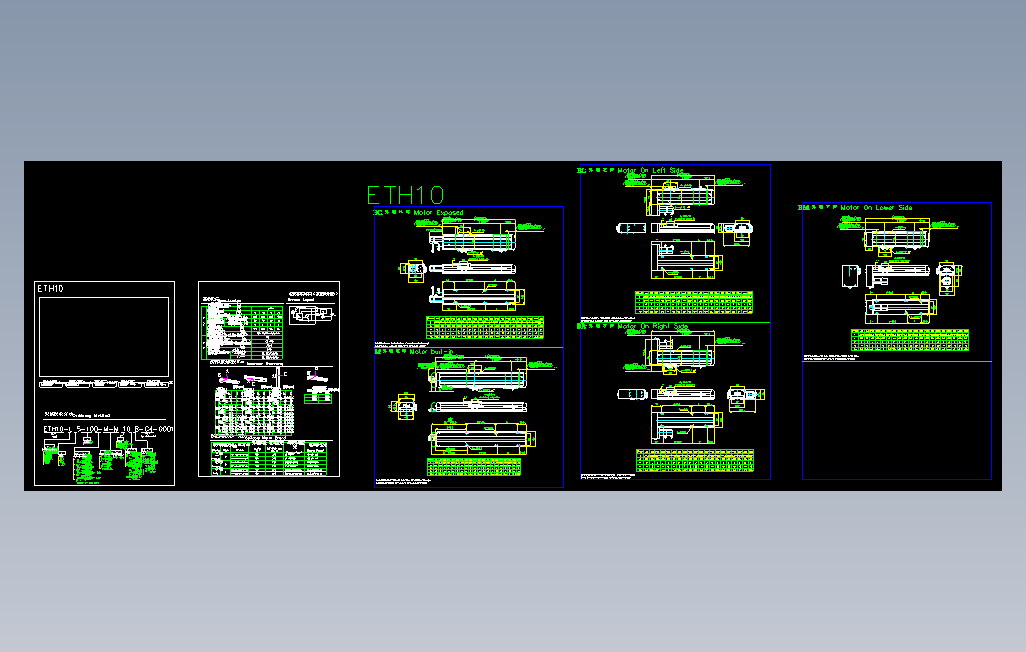 目錄-ETH10系列直线模组.dwg