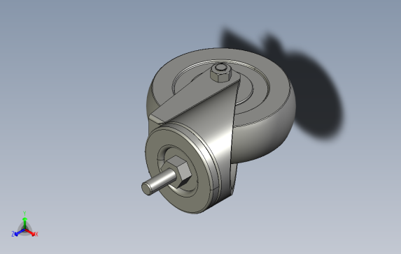 重载脚轮-丝杆万向型JHDJHDBJHDG