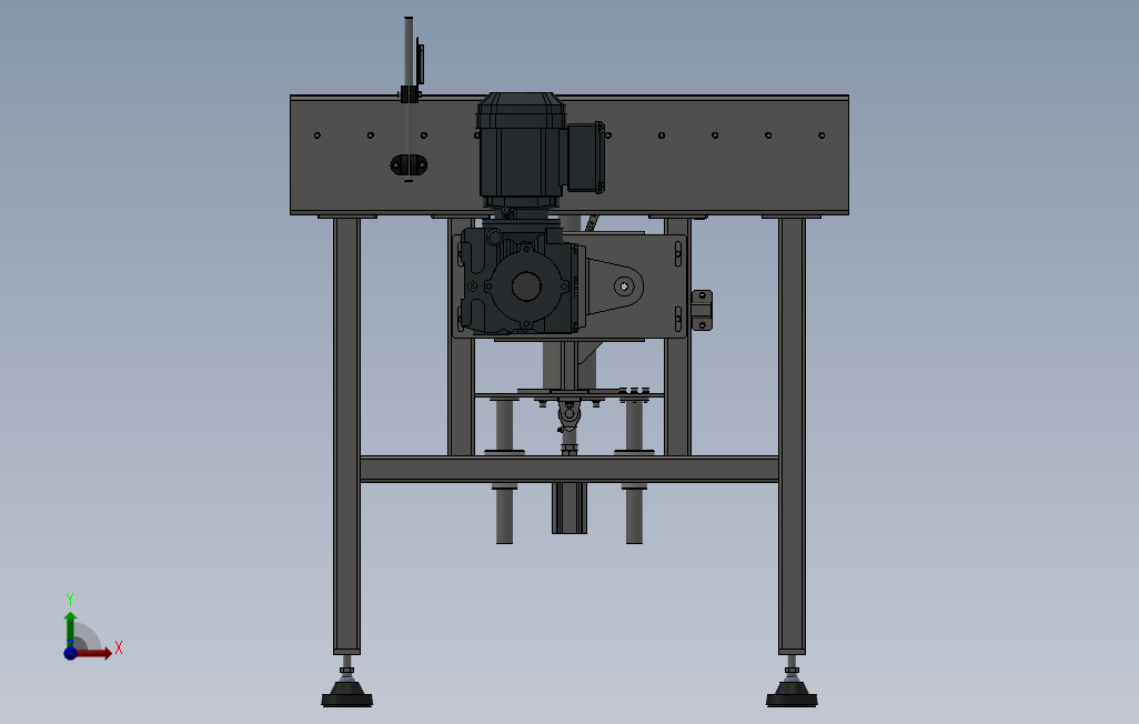 顶升旋转机3d模型图纸solidworks设计 Solidworks 2016 模型图纸下载 懒石网